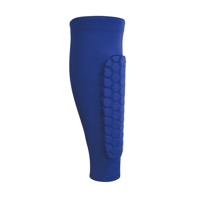 1 stücke FußBall Basketball Laufen beinlinge radfahren Kalb Greaves Schienbeinschützern nicht-Unterhose atmungsaktive draussen Sport Kompression bein: Blau / XL