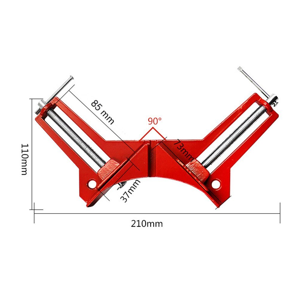 Corner Clamps Positioning Block 90 Degree Profession Rugged Right Angle Tools Accessories DIY Woodwork Right Angle Clamp