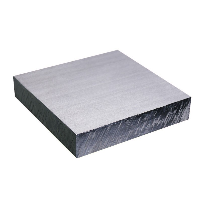 Placa de aleación de aluminio de aviación 7075, hoja de bloque duro, espesor de 10mm, procesamiento de torno CNC, modelo DIY, 1 ud.