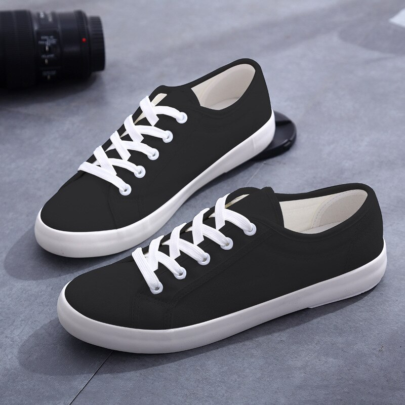 Canvas Shoes Men Sneakers Summer Man Casual Male Shoes Adult Sapato Masculino White Sneakers Lace Up Cotton Fabric Footwear