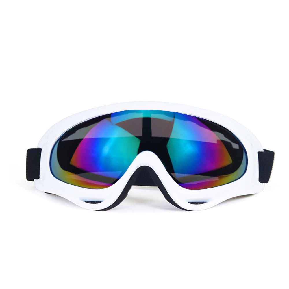 Motorbril Anti-glare motorcross zonnebril Sport skibril Winddicht Stofdicht UV-beschermende uitrusting Accessoires TSLM2: Goud
