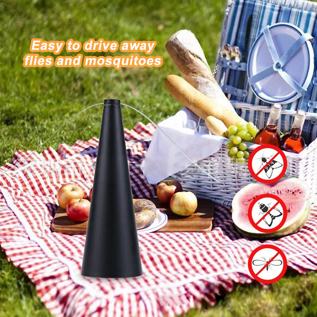 Outdoor Fly Bug Repeller Elektrische batterij-aangedreven keuken Eettafel Maaltijd Pest Fan Desktop Tafelblad Voedselbeschermer Tool