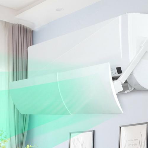 Anti Direct Blowing Retractable Air Conditioner Shield Cold Air Conditioner Wind Deflector Baffle Guide Cover For Home Accessori: A