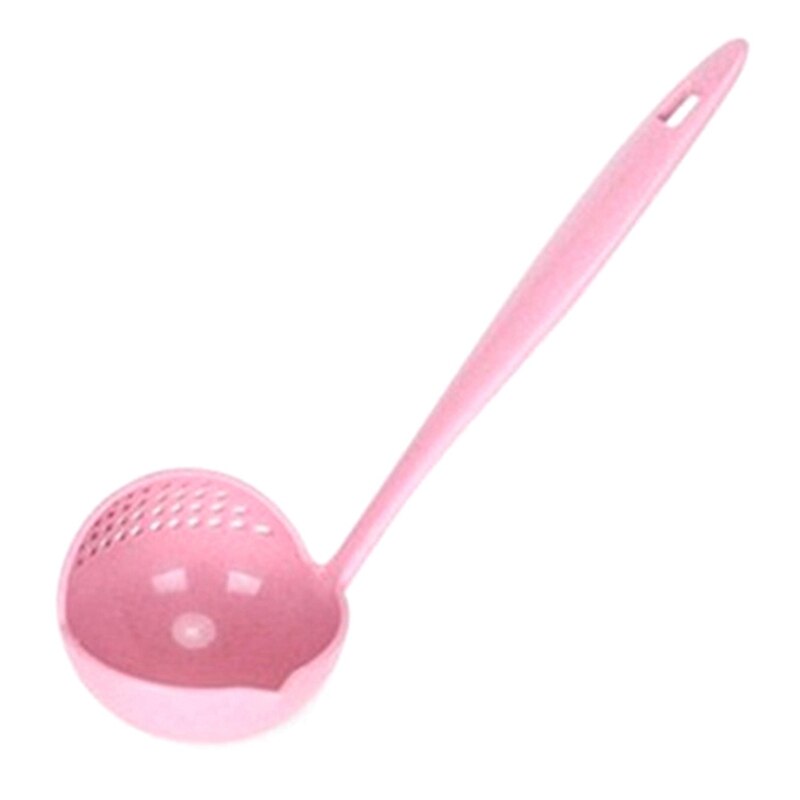 Utensilios de cocina colador cuchara de sopa de mango largo colador de cocina utensilios de cocina colador cuchara de mesa: PK