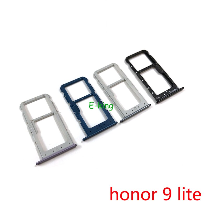 For Huawei Honor 9 9i Lite Sim Card Slot Tray Holder Sim Card Reader Socket