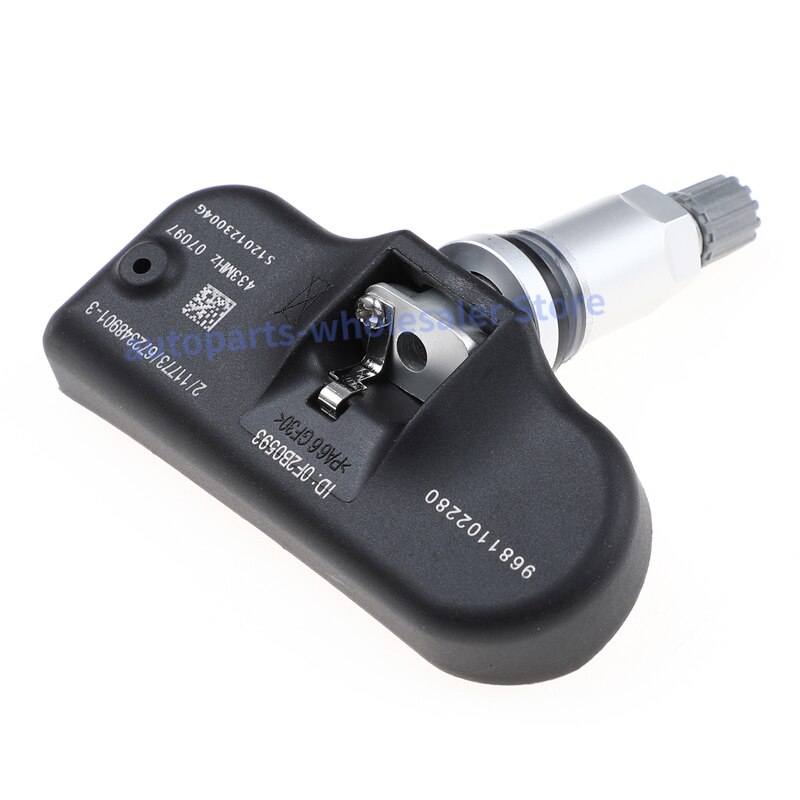 Akcesoria samochodowe 9681102280 dla Peugeot 407 207 307 607 508 807 TPMS czujnik ciśnienia w oponach monitor wysokiej jakości