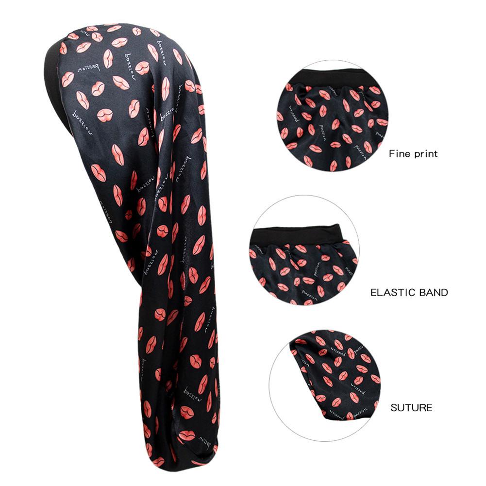 Long Hair Bonnet Sleep Cap Sleep Hats Wrap Night Cap Hair Care Bonnet Nightcap For Women Men Unisex Cap Bonne Hair Loose Cap