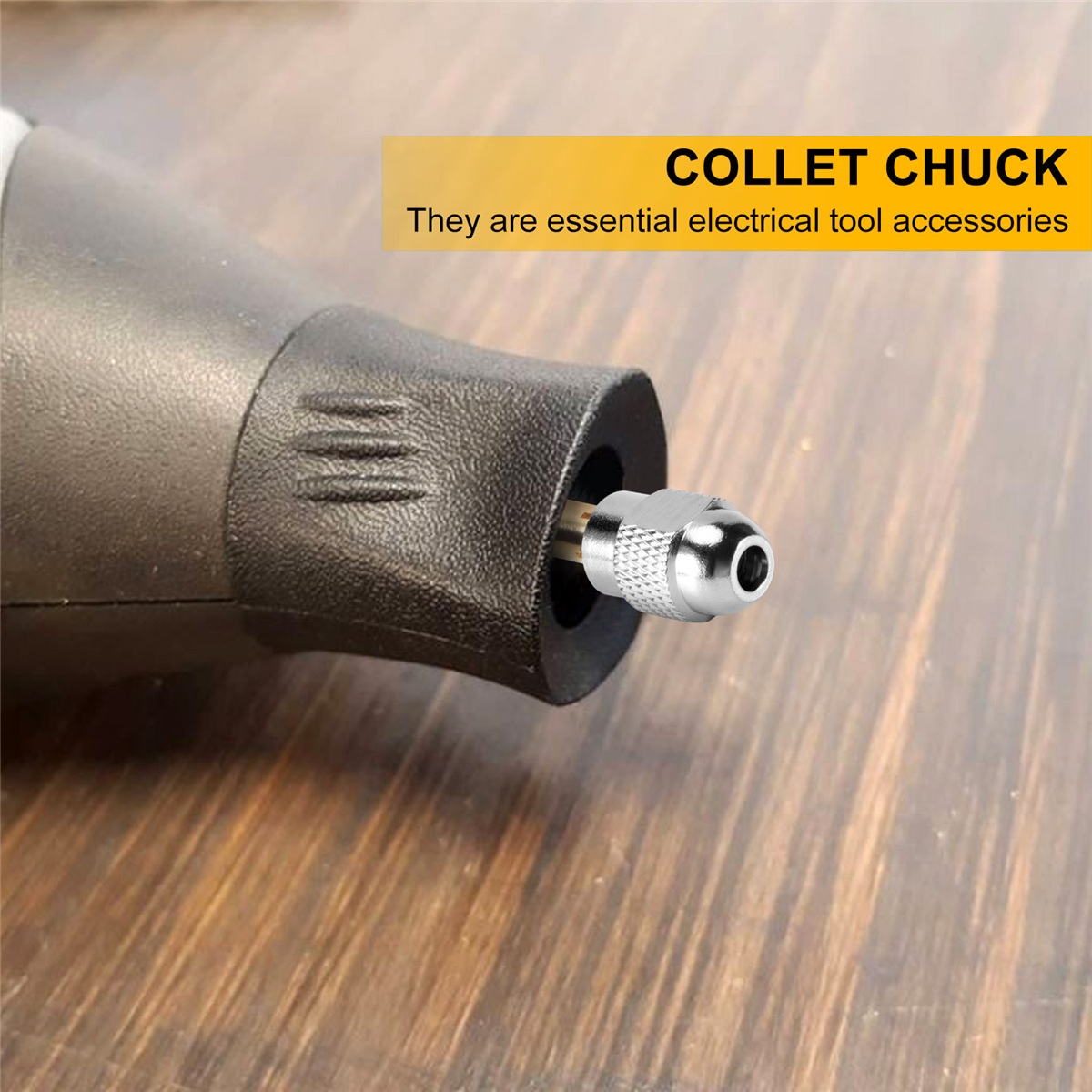Pince en laiton pour Dremel, ensemble d'outils d'écrou de perceuse à distance à changement rapide, remplacement 4485, 0.8, 1.2, 1.5, 1.8, 2.0, 2.4, 3.0mm, 10 pièces