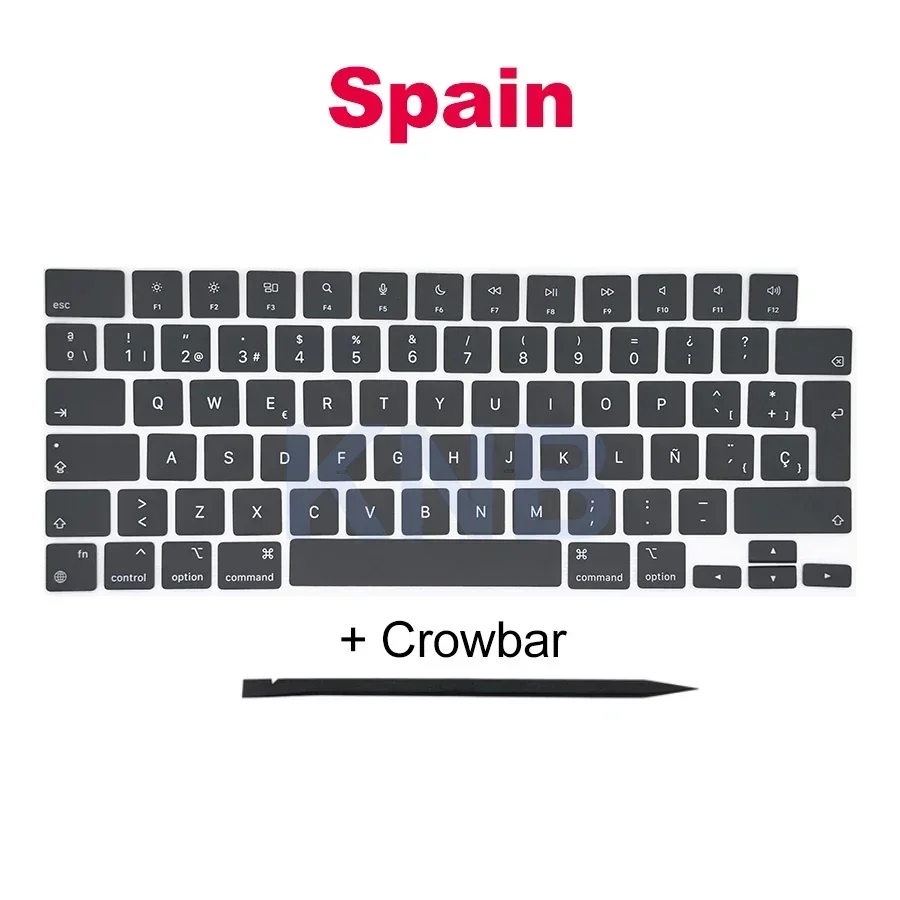 Neue US UK EU Tastatur Schlüssel Für Macbook Pro Air M1 M2 M3 A2442 A2485 A2779 A2780 A2918 A2991 A2992 A2681 Tastenkappen Schlüssel Kappe -2024: Dunkelgrün