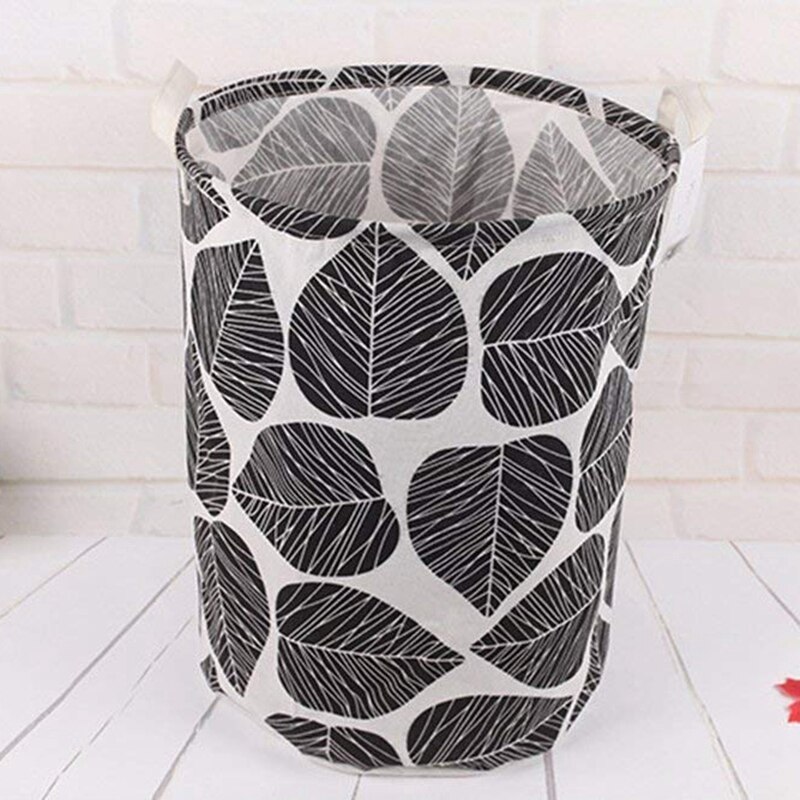 Waterdichte opvouwbare wasmand van canvas met handgrepen voor opbergruimte, kinderkamer, thuisorganizer, opbergruimte voor de babykamer, babymand