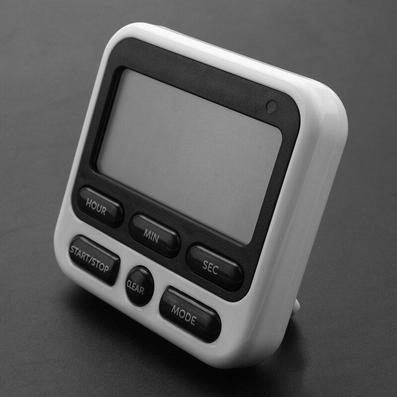 Kitchen Timer, Magnetic Kitchen Timer, with Adjustable Sound Alarm and Memory Function for Cooking and Studying