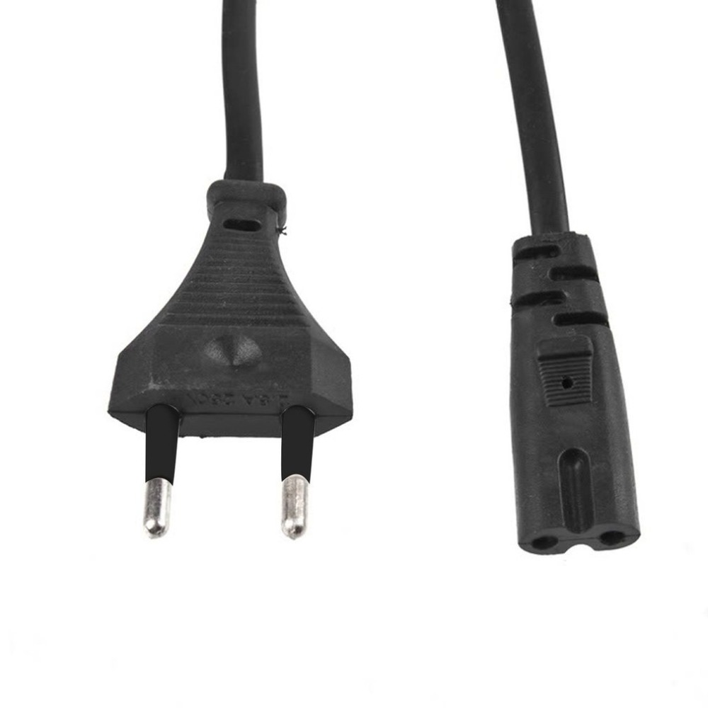 EU AC Power Cord Euro IEC C5 Power Extension Cable 1.5m Laptop Power Cable For HP Dell Lenovo Sony Notebook LG TV