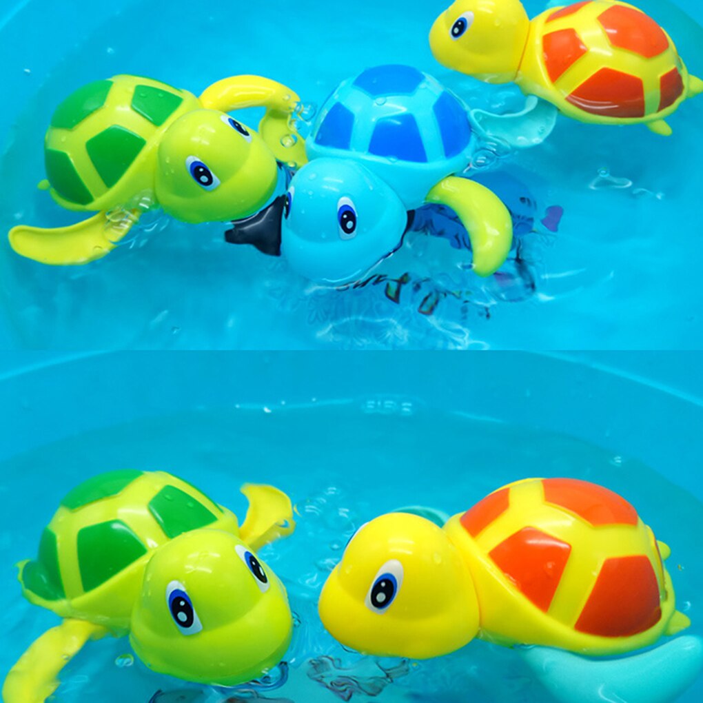 Kinderen Bad Zwemmen Peddelen Speelgoed Grappig Zwembad Speelgoed Sswim Peddelen Voor Kids Cartoon Schildpad Accessoires Speelgoed
