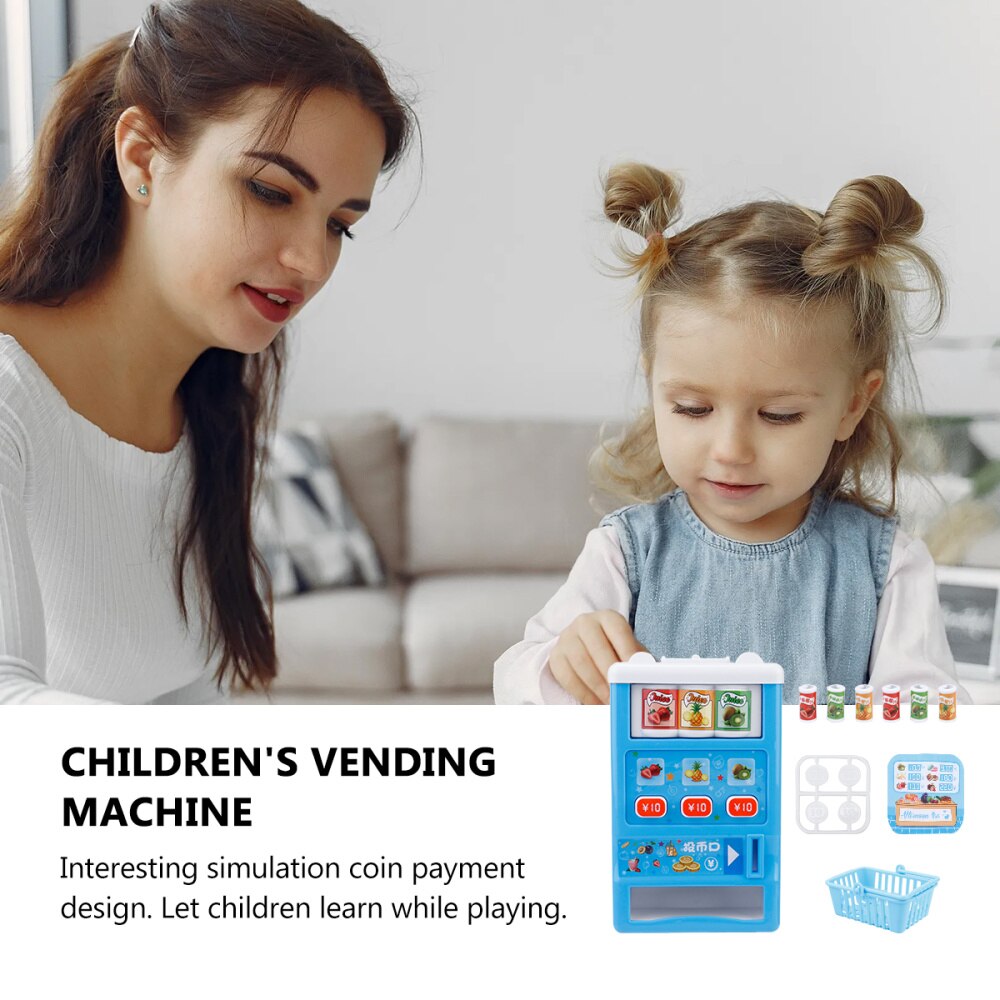 1Pc simulazione distributore automatico giocattolo divertente educativo creativo distributore automatico giocattolo giocattolo per bambini distributore automatico di simulazione per bambini