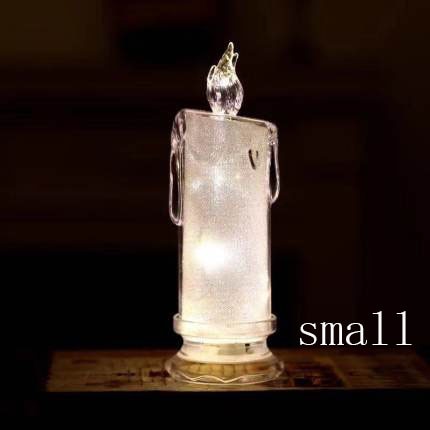 Silikonowe formy DIY świecznik choinka lampka do sypialni pojemnik formy żywica epoksydowa rękodzieło Charm narzędzie do wyrobu biżuterii: small candle mold