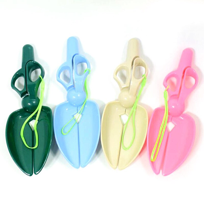 Long Handle Pet Poop Scooper Clips Scissors Jaw Poop Picker Pooper Scooper Dog Poop Cleaning Shovels Waste Pick Up Cleaning Tool
