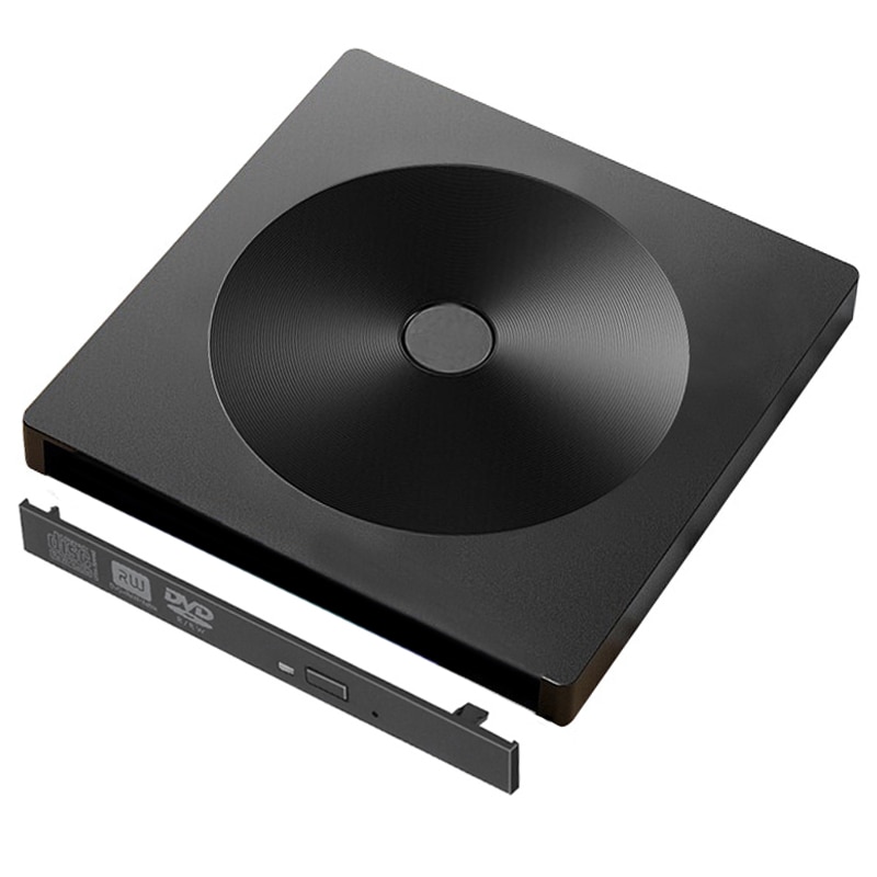 Externe Slot In Blu-ray Dvd Rw Behuizing Type C Usb 3.0 Dvd Case 12.7Mm Sata Case Voor Laptop optische Drive: 12.7mm DVD RW