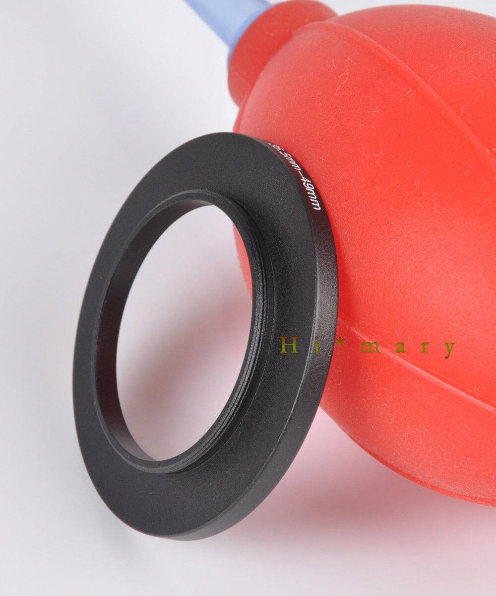 Filtre d'objectif métallique 35.5-49mm, bague d'adaptation pour objectif d'appareil photo dslr