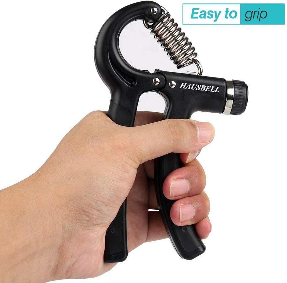 Gym Fitness Hand Grip Strength Exerciser Adjustable Wrist Strengthener Strength Trainer Hand Exerciser Gripper Workout Kit