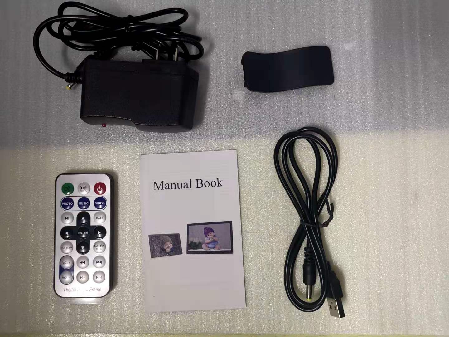 10.1 "HD fotografia cyfrowa obraz w ramie Mult-odtwarzacz multimedialny MP3 MP4 budzik na prezent