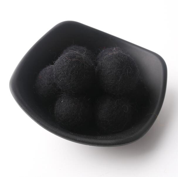 10pc/ settiä 20mm pyöreää villahuopapalloa villa pom pom helmiä 18 väriä tee-se-itse askartelu flocking pallo villapallot korut tehdä sormus helistin: Paukuttaa