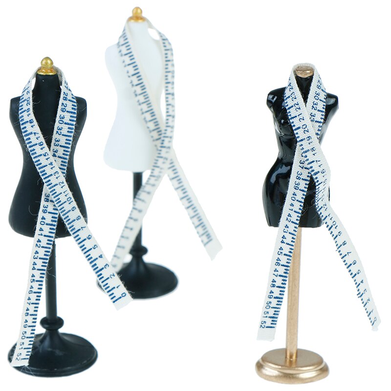 1/12 puppenhaus Miniatur Zubehör Mini Kleid Kleidung Mannequin Lineal Set Simulation Kleid Form Modell Spielzeug für Puppenhaus Decor