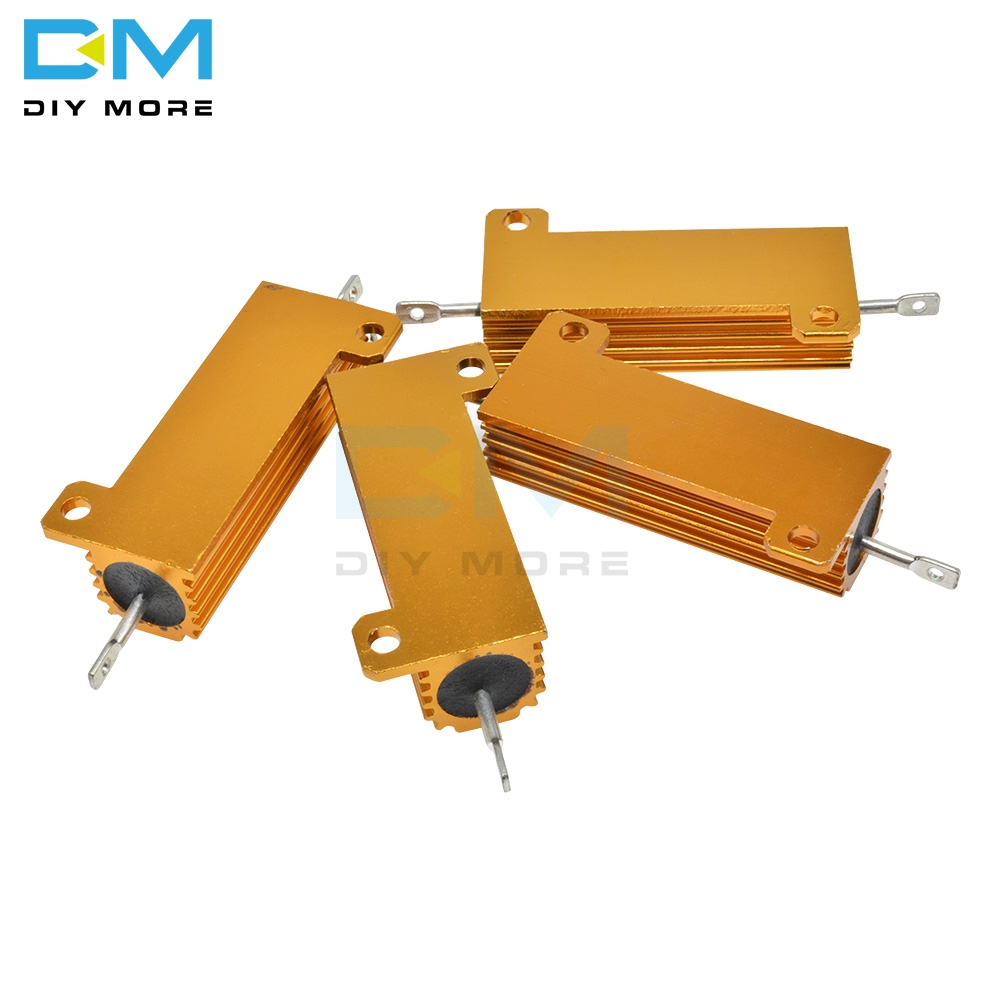 0,5 R 1R 2R 4R 6R 8R 10R 20R 50W Aluminium Hülse Untergebracht fallen Energie Wirewound Widerstand 1K 5% + 5% -5% 0.5/1/2/4/6/8/10/20/50/100 Ohm