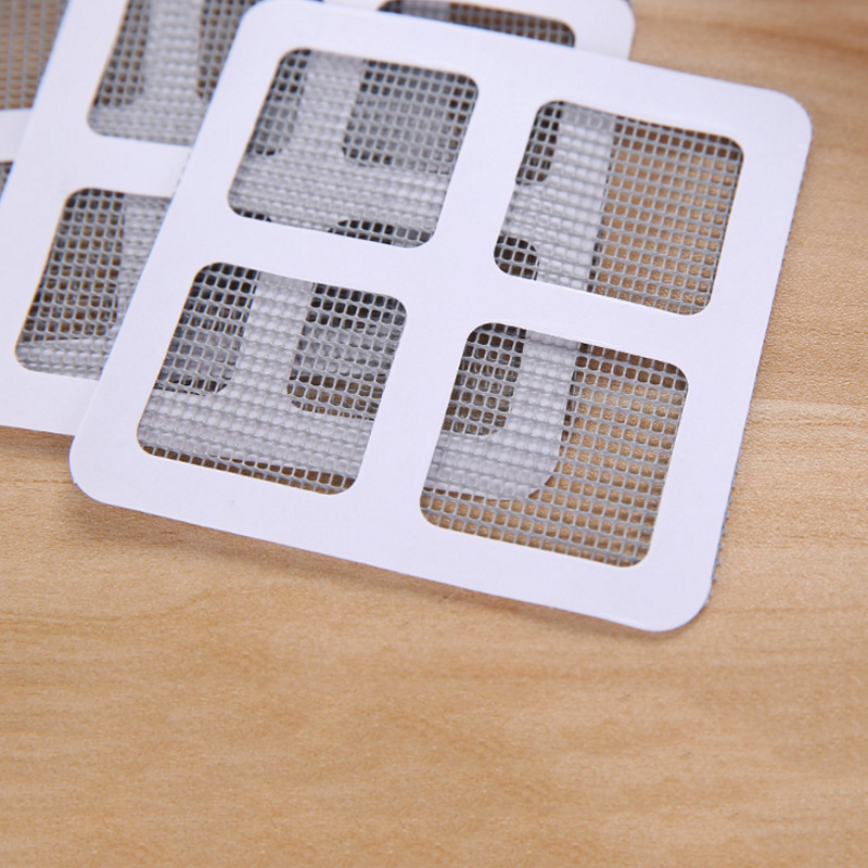 Window and Door Screen Repair Kit Fiberglass Screen Repair Patches Strong Adhesive Screen Repair Stickers Waterproof Mesh Film