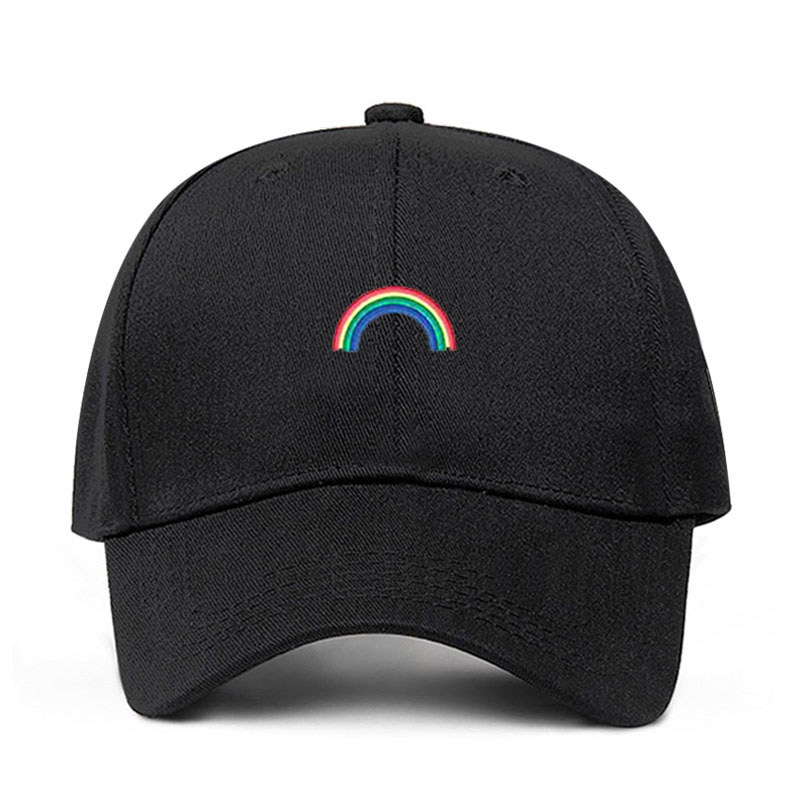 Nuovo Berretto da Baseball Del Ricamo Arcobaleno Papà Caps Unisex Degli Uomini Delle Donne Del Cappello di Snapback Berretto Da Baseball del Cotone Dropshipping