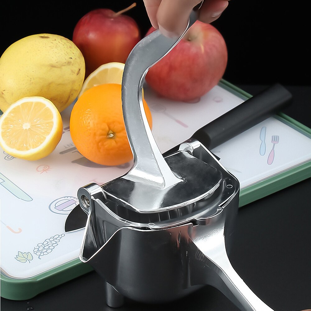 Aluminum Alloy Manual Juicer Hand Pressure Fruit Squeezer Pomegranate Orange Lemon Sugar Cane Juice Kitchen Juice Tool