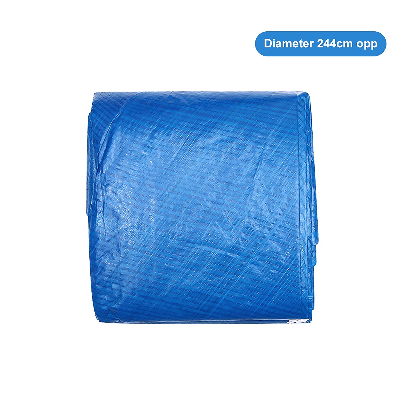 Large Size Swimming Pool Round Ground Cloth Lip Cover Dustproof Floor Cloth Mat Cover For Outdoor Villa Garden Pool Accessories: 244cm