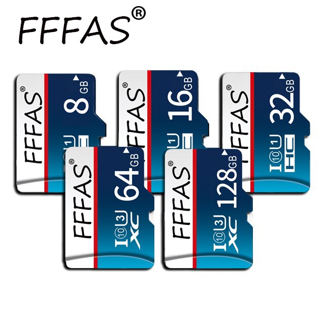Tarjeta Micro sd Clase 10, 128GB, 64GB, 32GB, 16GB, 8GB, tarjeta de memoria TF, tarjeta flash Microsd de 32GB