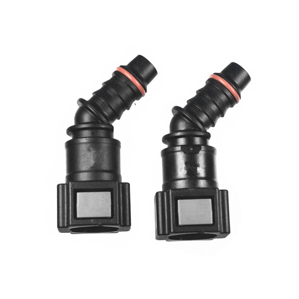 2 button 7.89mm nylon fuel line quick connector, saving fuel hose connectors, fuel connector