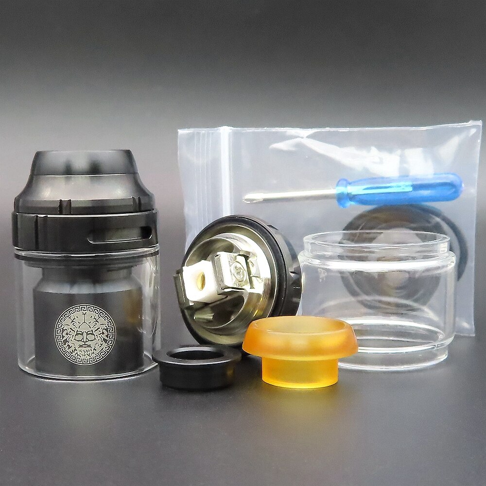 Hongxingjia Vape RTA Atomizer Zeus X RTA Tank Electronic Cigarette Vaper Rebuildable Dripping DIY Coil VS Puff Disposable E-Cig