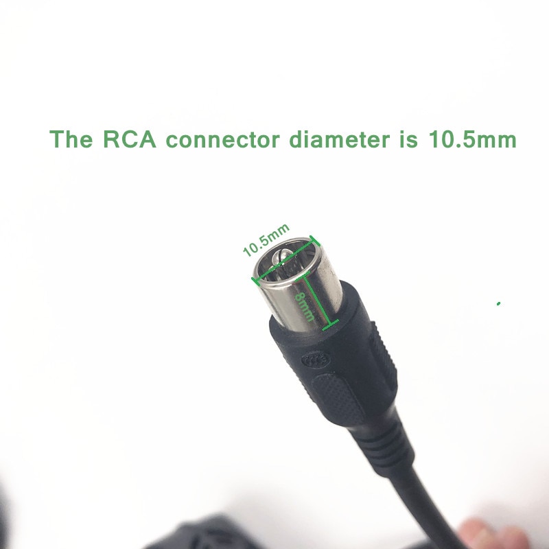 Rca Plug/Connector/Stocket Voor E-Bike Oplader Voor E-Bike Batterij Diy