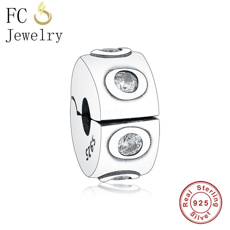 FC Jewelry Fit-pulsera de plata de ley 925 para mujer, cierre redondo, fabricación de cuentas, Berloque: FC1217