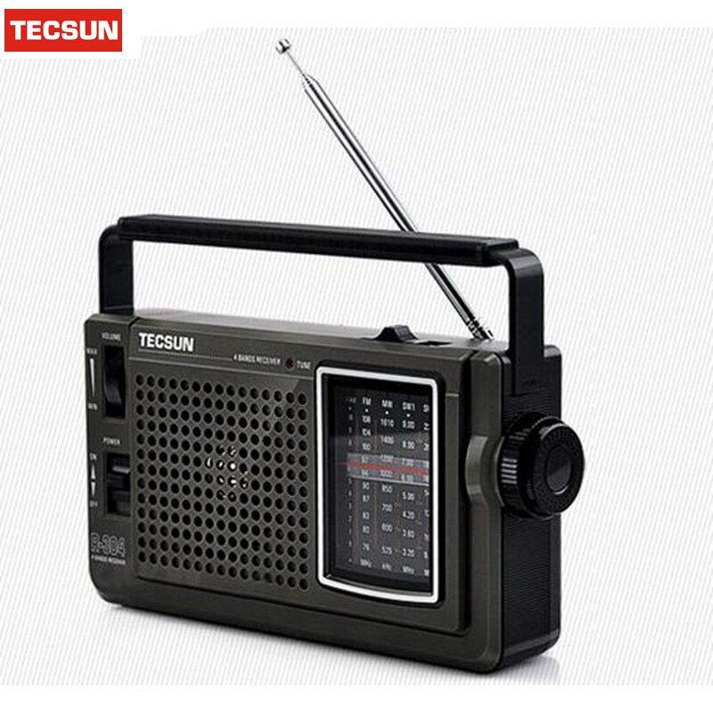 Radio FM haute sensibilité d'origine TECSUN R-304 R-304P récepteur Radio MW/SW haut-parleur intégré récepteur numérique Radio Portable
