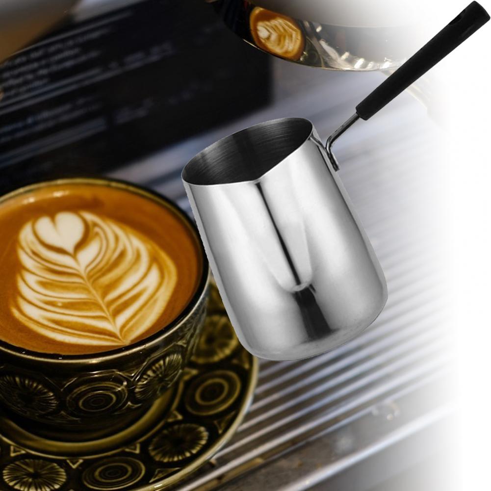 Melting Pot Heat Ressistant Easy to Clean Mini Milk Frothing Pitcher for Coffee Making