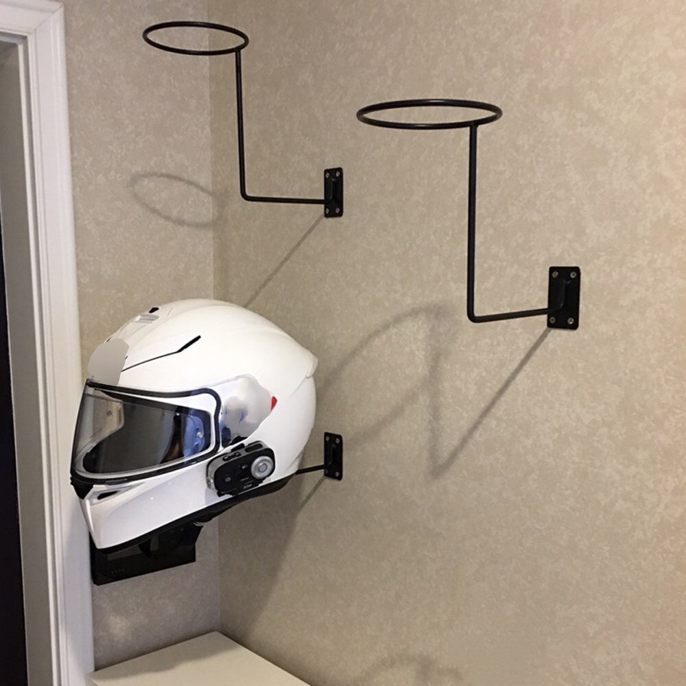 3/6x Motorfiets Helm Houder Rack Suppot Muur Gemonteerde Standaard Voor Jas Cap Jas Haken Hanger Helm Rack Motorfiets Accessoires