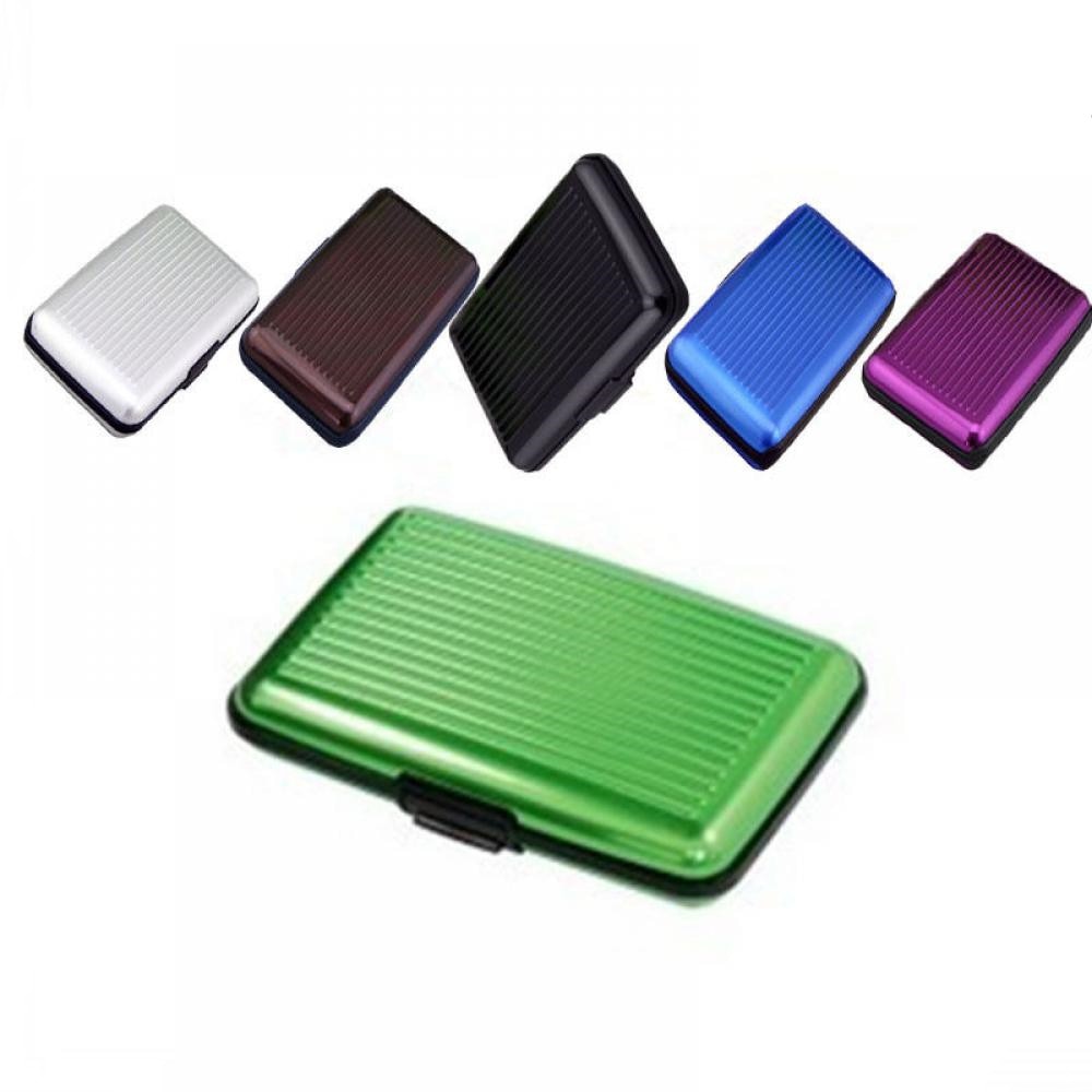 Zakelijke Creditcards Houder Id Card Case Aluminium Metalen Waterdichte Bankkaart Bescherming Houder Case Mannen Vrouwen Portefeuilles