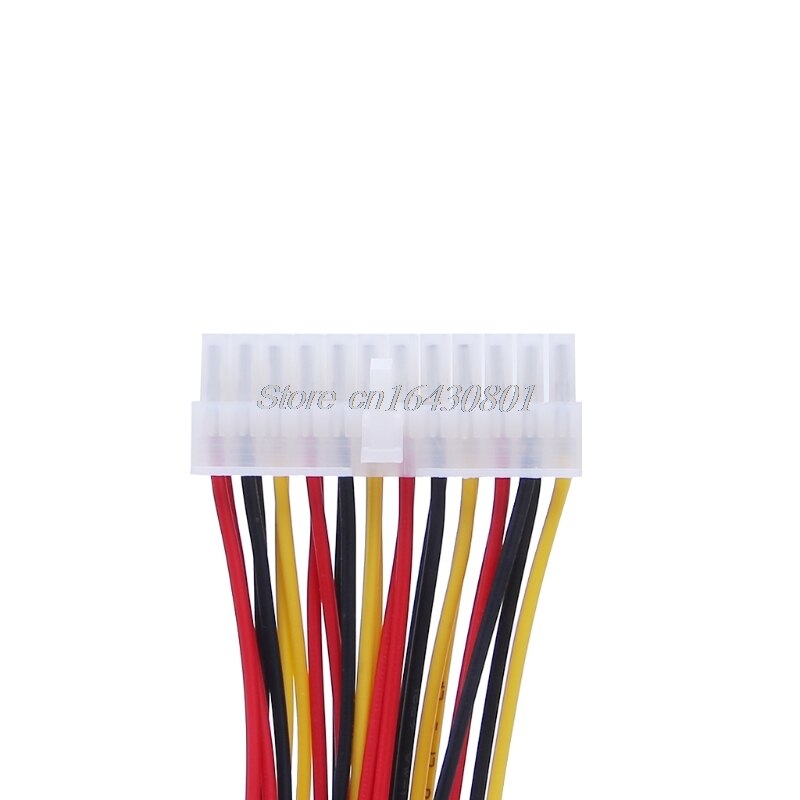 ATX 24 Pin Male to 24Pin Female Power Supply Extension Cable Internal PC PSU TW Power Lead Connector Wire 30CM 1PC