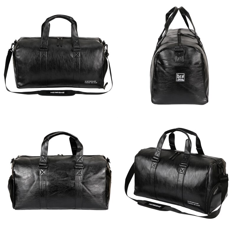 Sport fitness tassen voor dames sporttas pu zachte handtas mannen en vrouwen trainingstas multifunctionele reistas schouderbagage