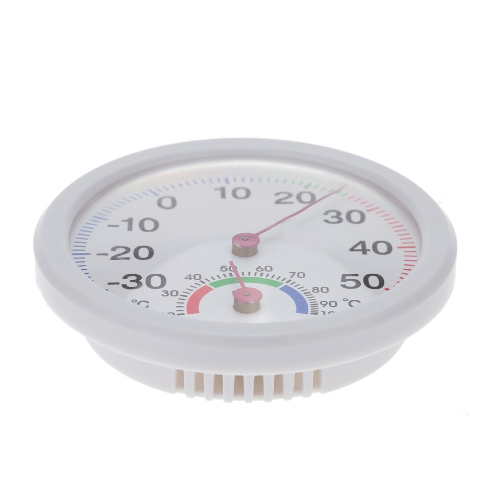 Mini Indoor Analog Temperature Humidity Meter Thermometer Hygrometer