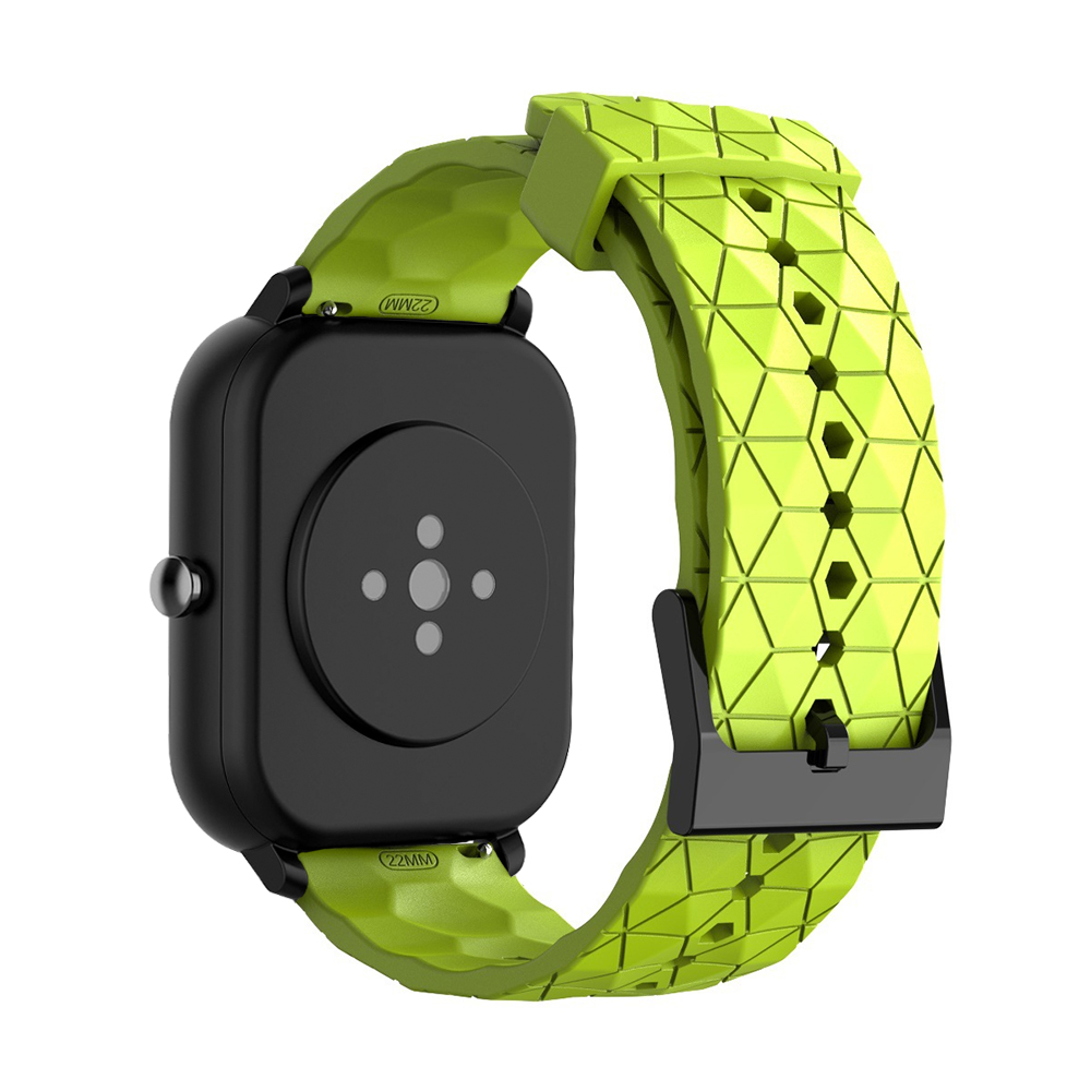 20mm/22mm -reim til amazfit gts 4/2/2e/3/ gts 2 mini/gtr /4/3/ pro/gtr 2/42mm/ stratos silikonarmbånd amazfit bip-rem: Kullsvart / 20mm