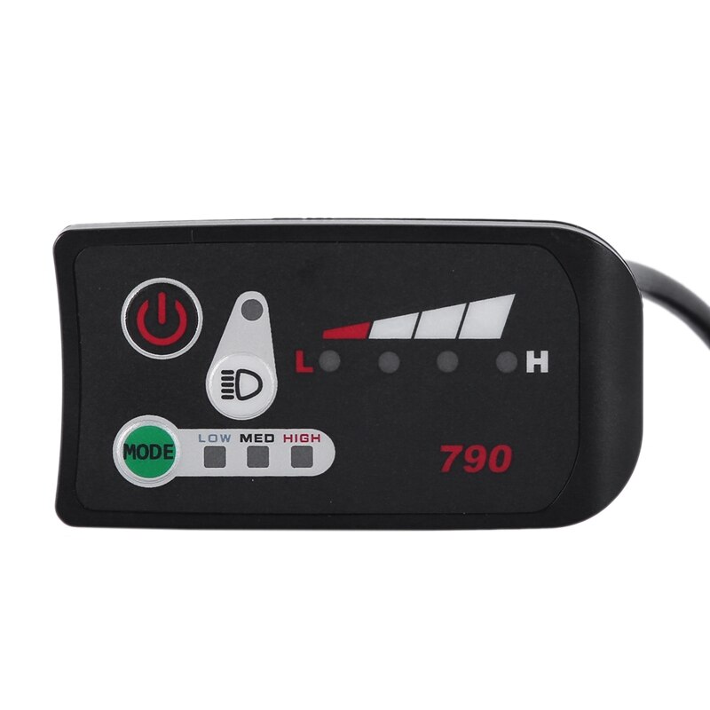 Waterproof Electric Bicycle LED Display Control Panel Electric Bike DIY Accessory Part for Electric Bike Scooter E-Bike 36V