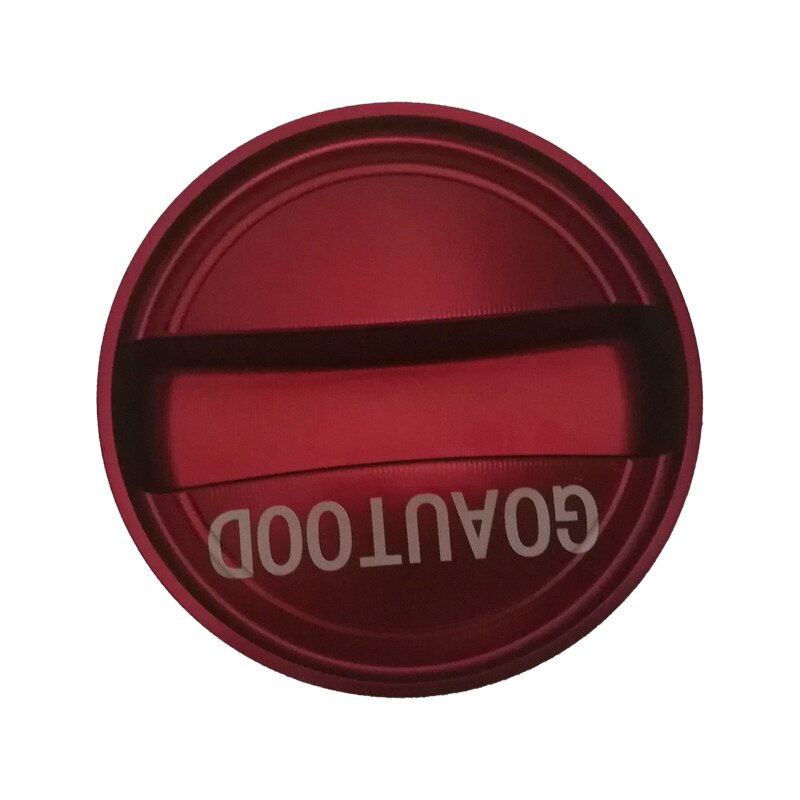 GOAUTOOD Aluminum Alloy Fuel Tank Cap Cover Trim For VW T-Cross Accessories