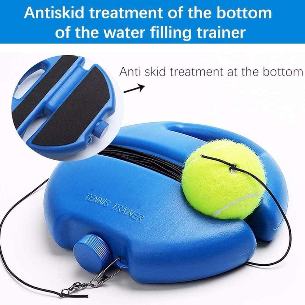 1Pc Portable Self-Studie Praktijk Tennis Trainer Base Rebound Bal Training Tool Plint Speler Voor Outdoor Practice Tool