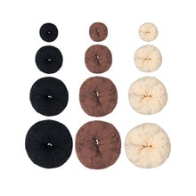 Beignet de chignon de cheveux de corée, fabricant de chignon de cheveux de beignet pour des femmes