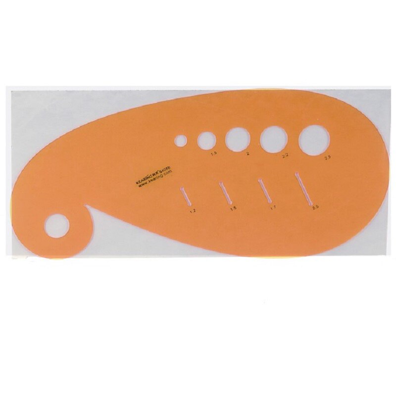 Clothing Armhole Curve Rulers Patchwork Sewing Cutting Arm Hole Ruler Buttonhole Ruler