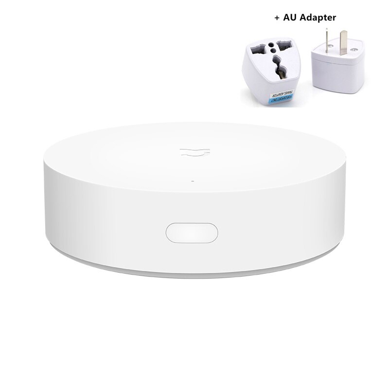 Mijia Multimode Smart Gateway ZigBee WIFI Bluetooth Mesh Hub Voice Remote Control For Xiaomi Smart Home Mihome APP/Apple Homekit: Add AU Adapter